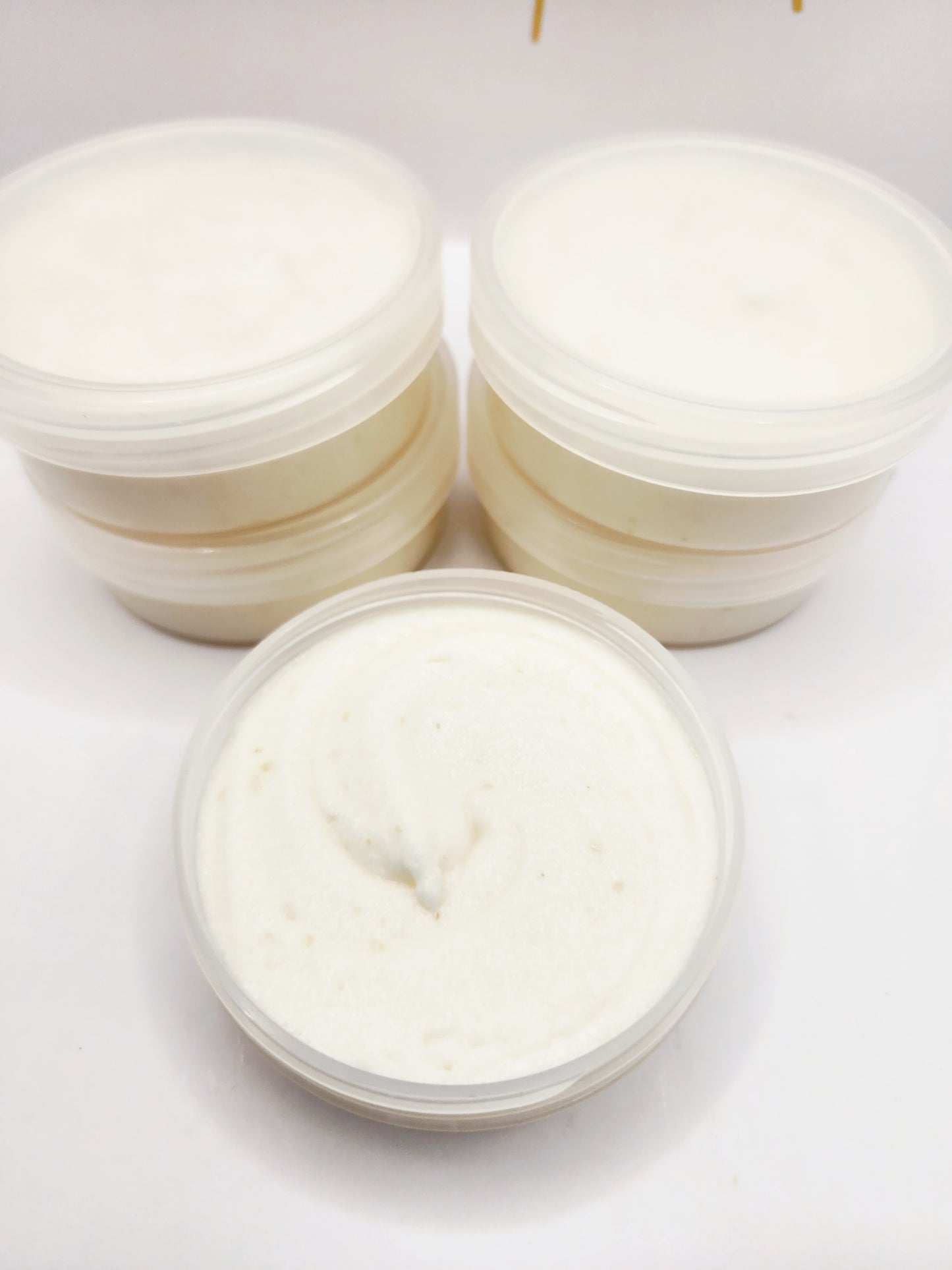 Oatmeal Whipped Soap Salt Scrub